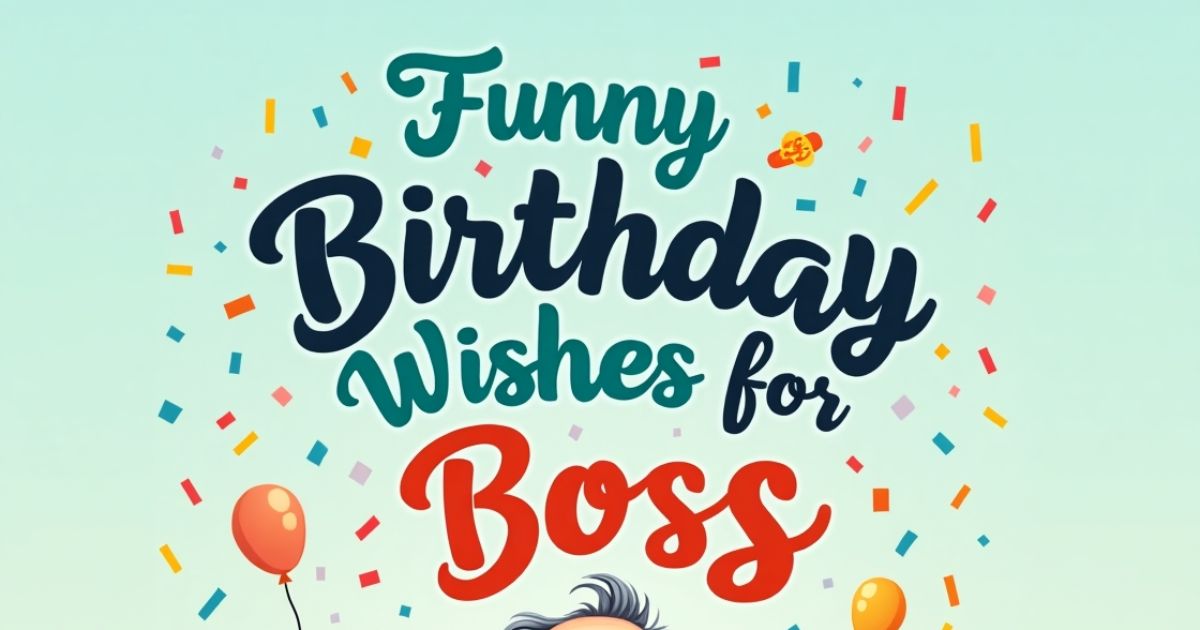 130+ Funny Birthday Wishes for Boss (With Scenarios)