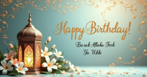250+ Islamic Birthday Wishes: Duas and Quotes