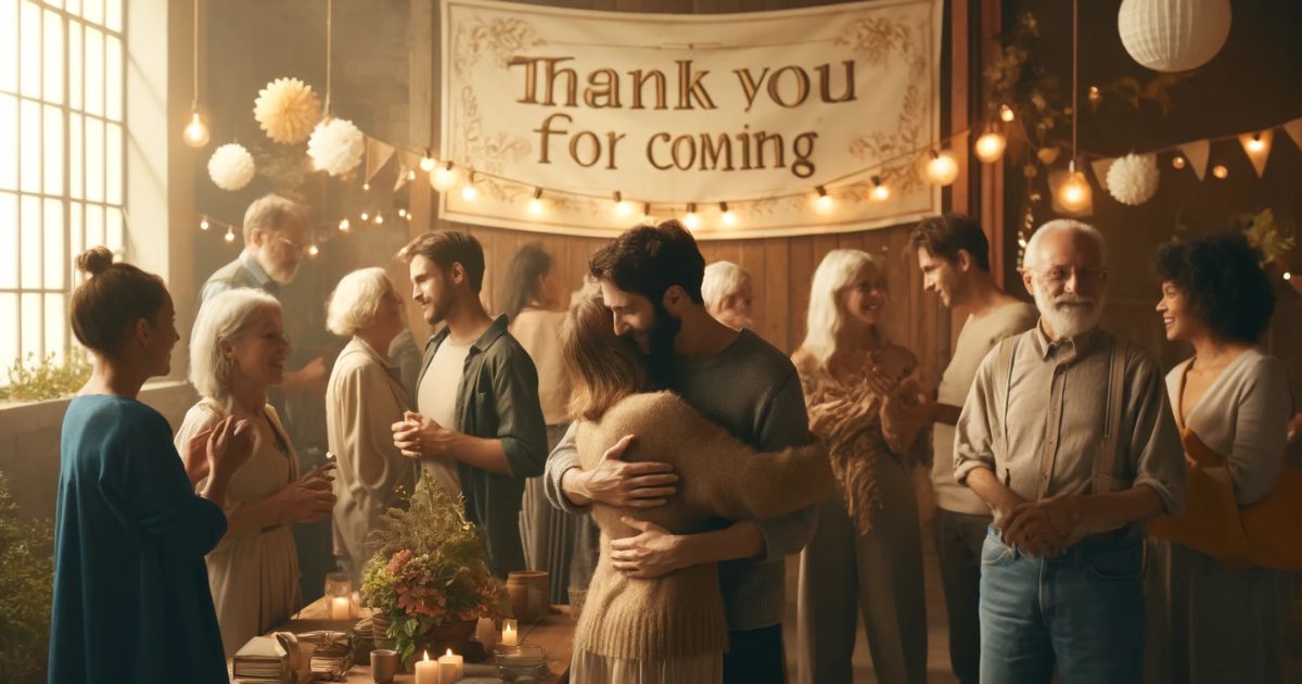 60 Heartfelt Ways to Say Thank You for Coming (With Scenarios)
