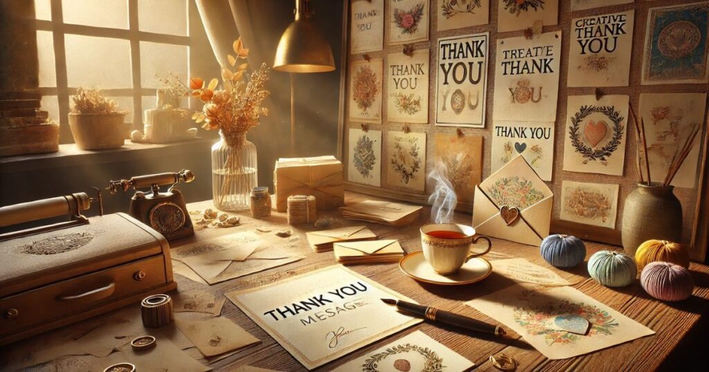 Creative and Unique Thank You Messages