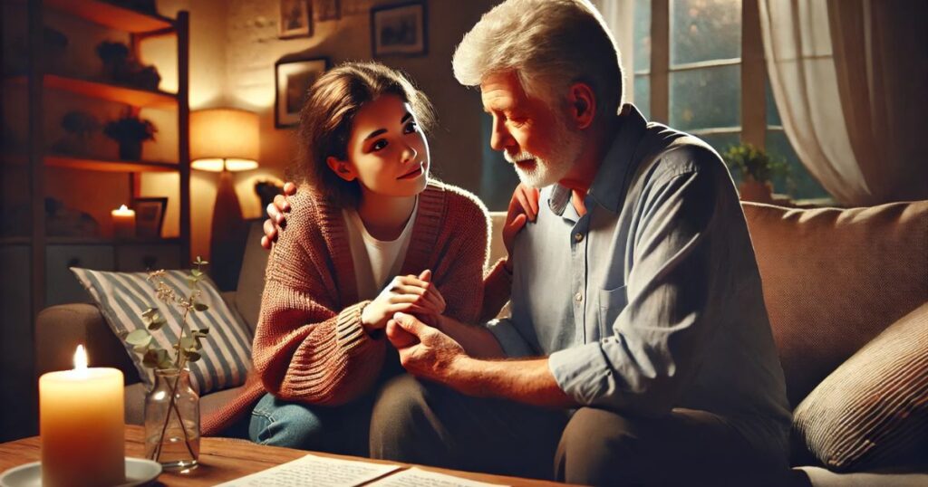 Emotional Message for Father from Daughter