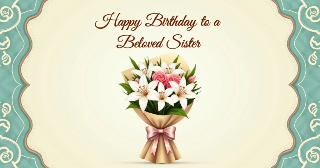 Heartfelt Islamic Birthday Messages for a Beloved Sister