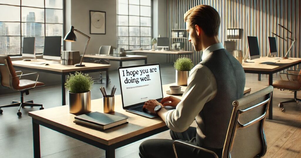Is It Professional Way to Say “I Hope You Are Doing Well”