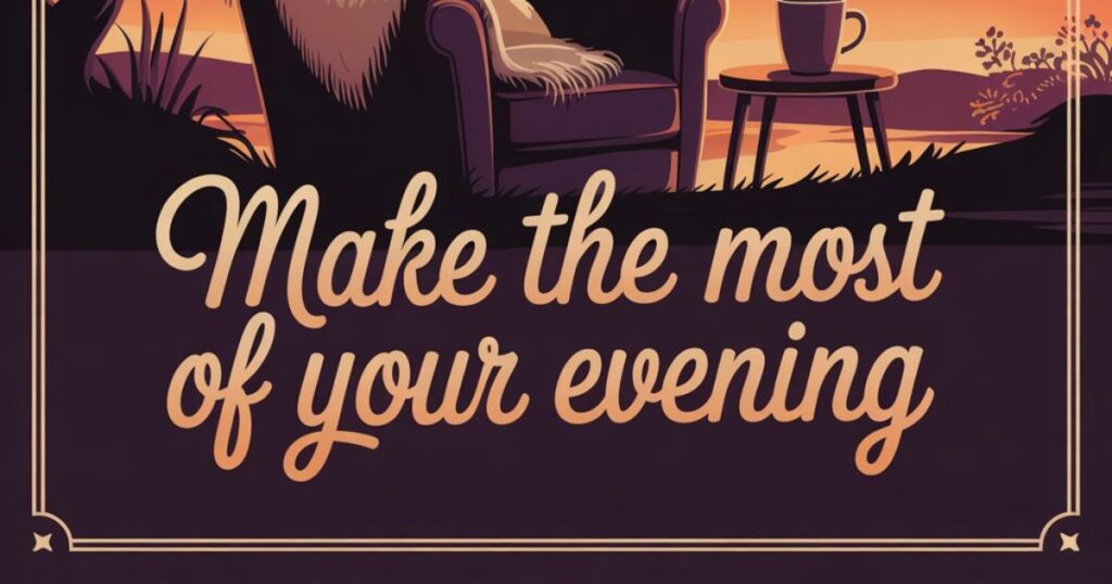 Make the most of your evening