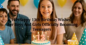145 Happy 13th Birthday Wishes For Boys And Girls Officially Becoming Teenagers
