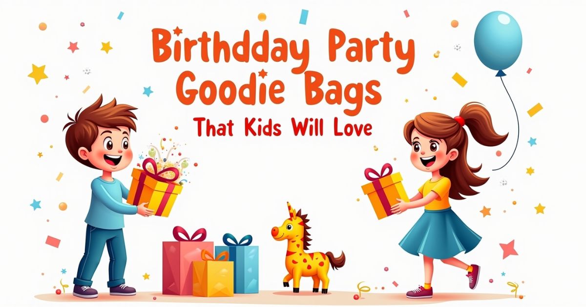20 Alternatives to Birthday Party Goodie Bags That Kids Will Love