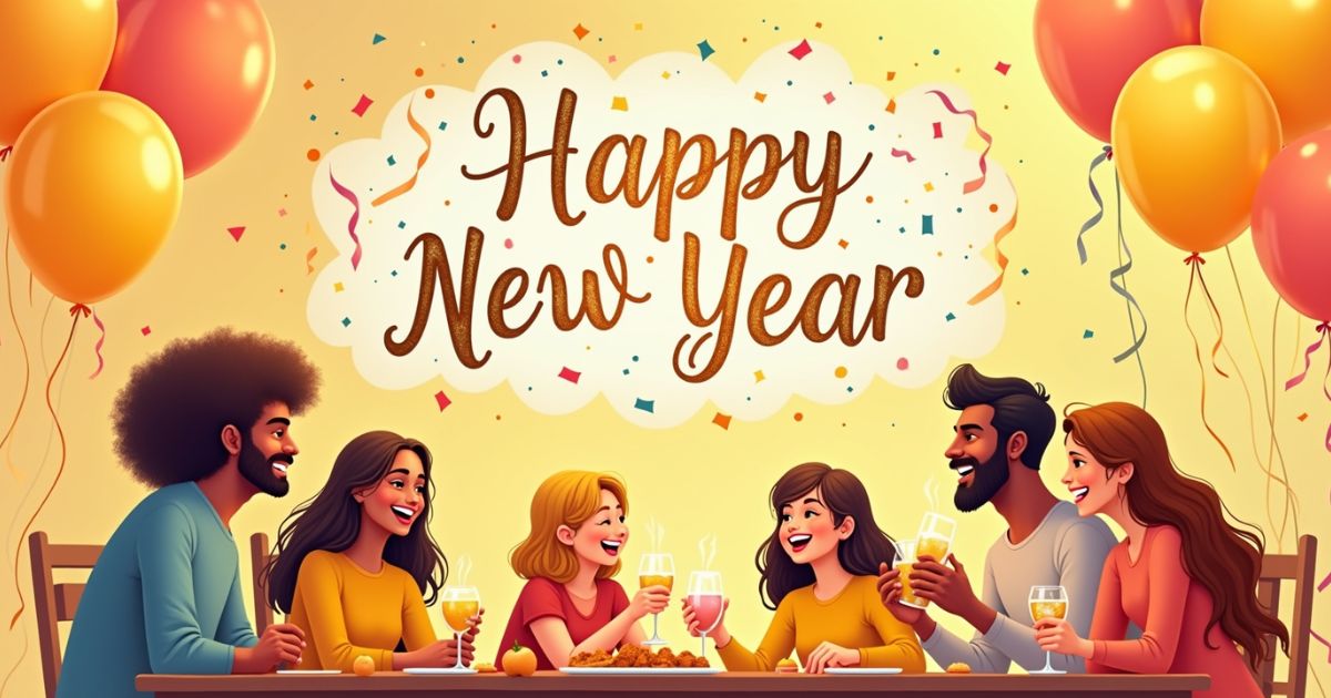 38 Happy New Year Wishes for Family and Friends in 2025