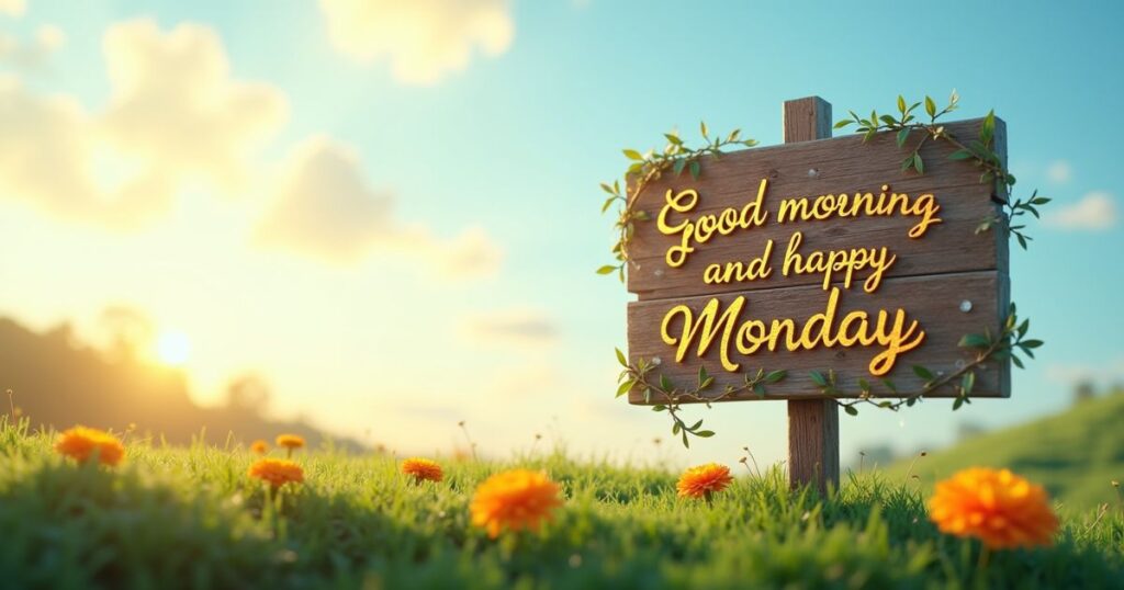 Good morning and happy Monday