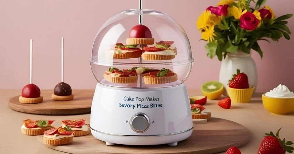 Cake Pop Maker Savory Pizza Bites