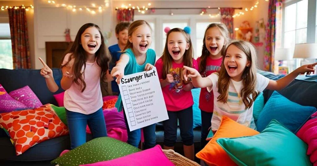  Sleepover Scavenger Hunt