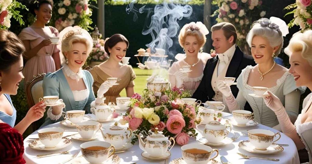 Bridgerton Style Tea Party