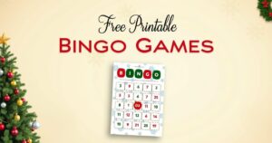 Free Printable Christmas Bingo Game - 27 Cards + Calling Cards