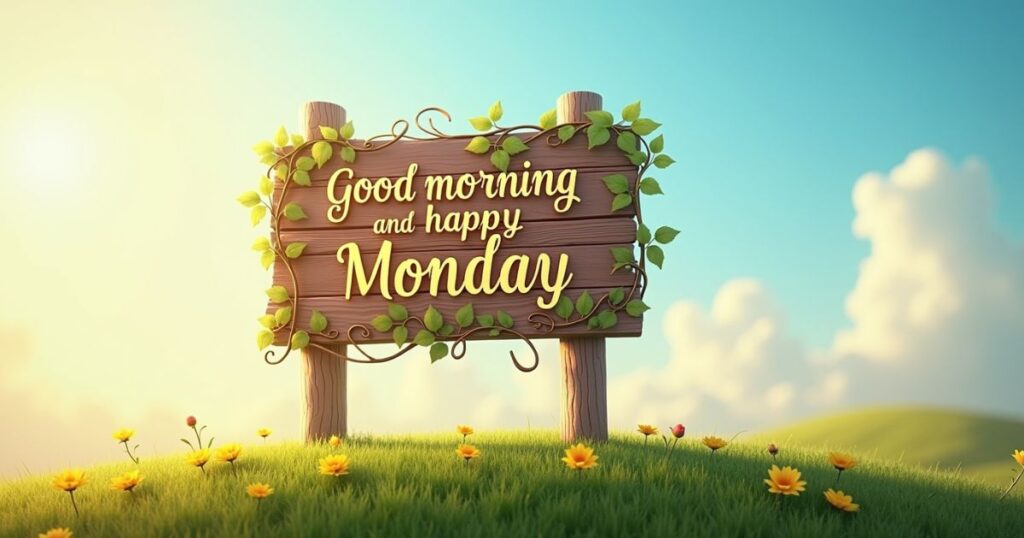 Good morning and happy Monday