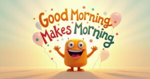 Good Morning Meme That Makes Morning Lively & Cheerful