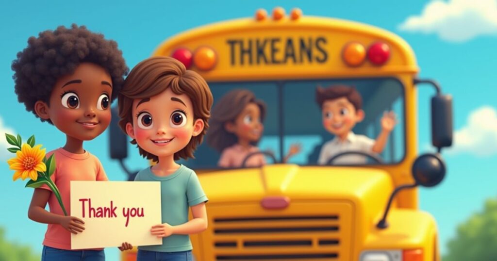 School Bus Driver Thank You Message
