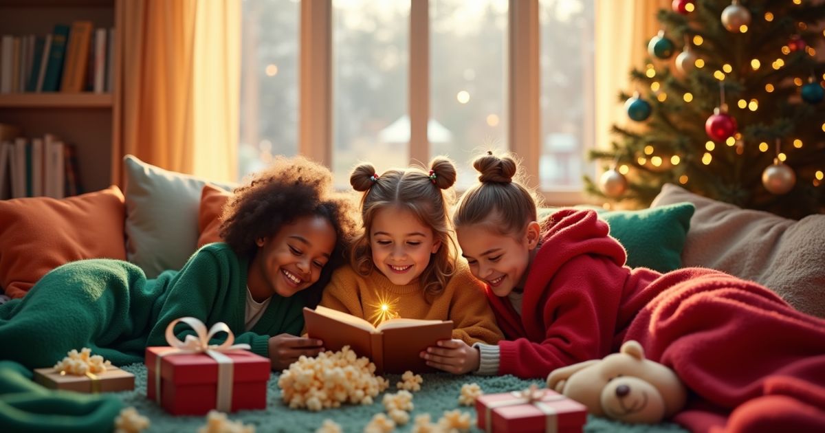 Wonderful Ideas To Help You Create a Magical Christmas Sleepover For Your Kids