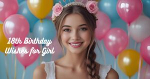 18th Birthday Wishes for Girl