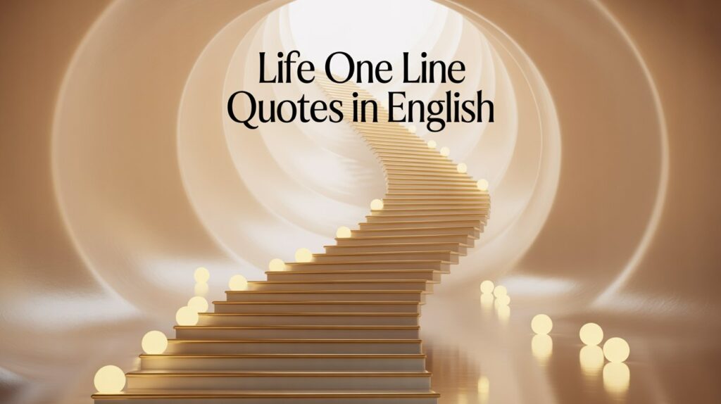 Life One Line Quotes In English
