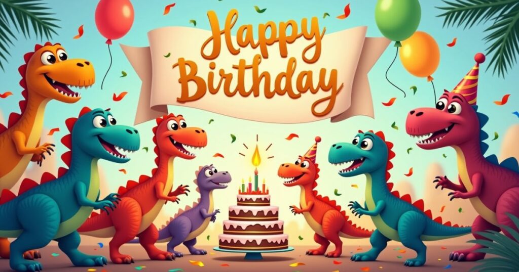 Dinosaur Puns for Birthday