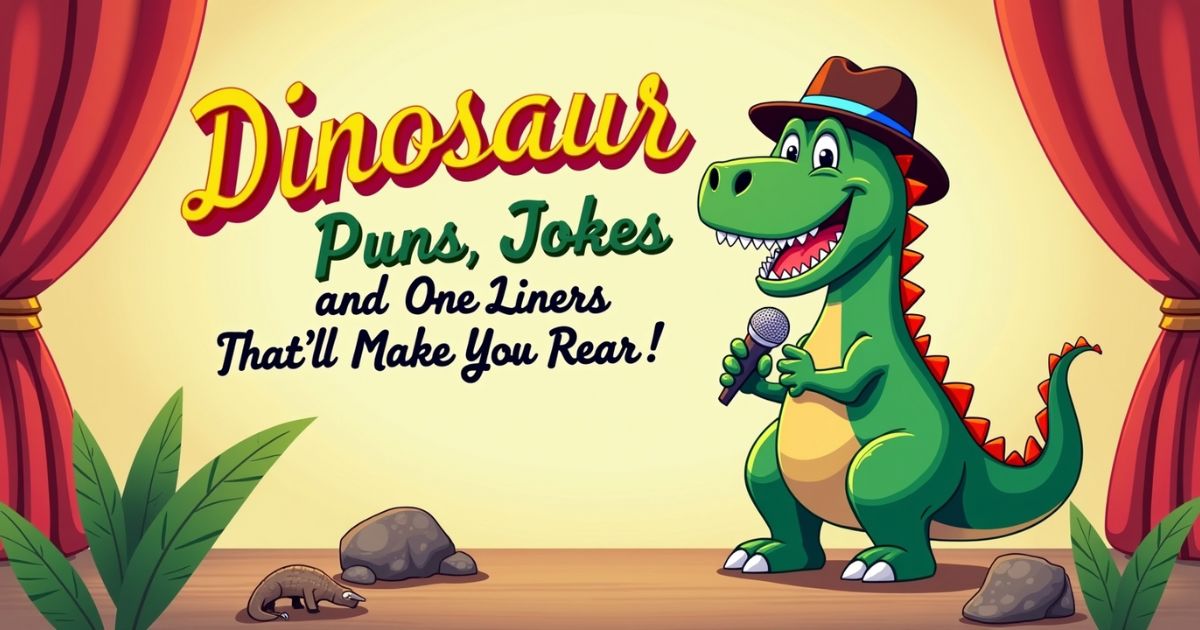 Dinosaur Puns, Jokes, and One-Liners That’ll Make You Roar
