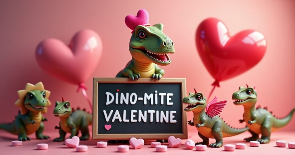 Dinosaur Valentine’s Puns