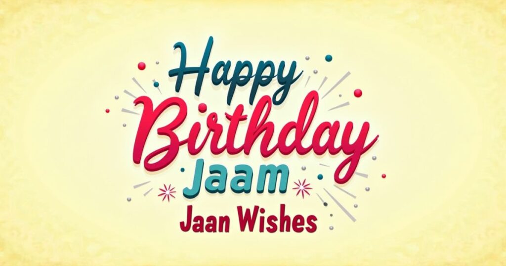 Heartfelt Happy Birthday Jaan Wishes