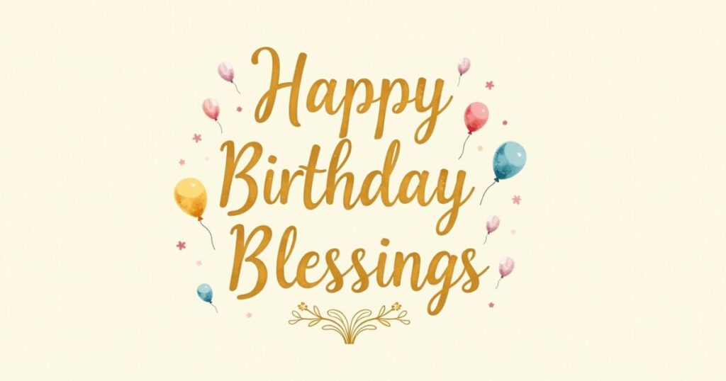 Heartwarming Happy Birthday Blessings Quotes
