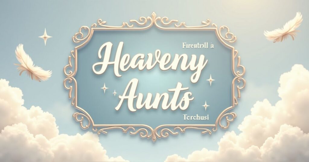 Heavenly Birthday Messages for Aunts