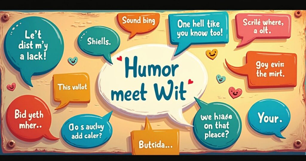Some responses to use with a touch of humor